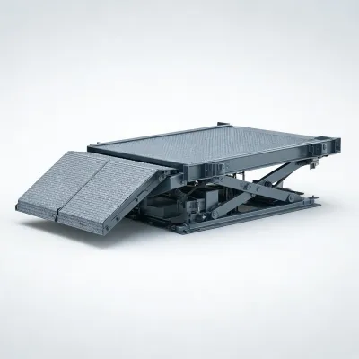 edge of dock leveler