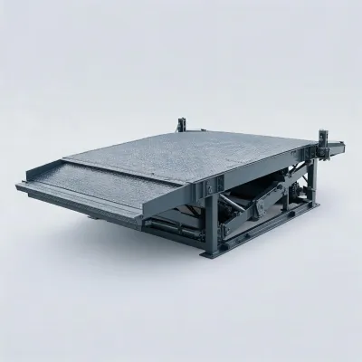 hydraulic edge of dock leveler
